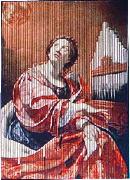  Simon  Vouet Saint Cecilia oil on canvas
